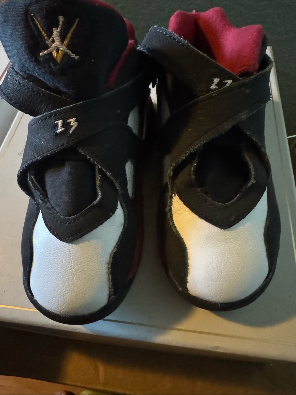 Jordan Kids Black, White and black Sneakers